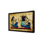 Tablosan Papirüs Mısır Dönemi Çerçeveli Cam Tablo 50X70 Cm Cb12021