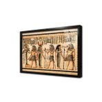 Tablosan Papirüs Mısır Dönemi Çerçeveli Cam Tablo 60X90 Cm Cb12024
