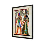 Tablosan Papirüs Mısır Dönemi Çerçeveli Mdf Tablo 30 X 40 Cm Mb12004