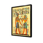 Tablosan Papirüs Mısır Dönemi Çerçeveli Mdf Tablo 50 X 70 Cm Mb12003