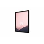 Tablosan Pembe Doğa Manzarası Çerçeveli Mdf Tablo 20 X 30 Cm Mb33088