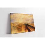 Tablosan Rain Steam And Speed The Great Western Railway Kanvas Tablo 90 X 120 Cm Kb22535