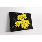 Tablosan Sarı Çiçek Kanvas Tablo 30 X 40 Cm Ka03590