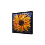 Tablosan Sarı Menekşe Çerçeveli Mdf Tablo 60 X 60 Cm Mb03386
