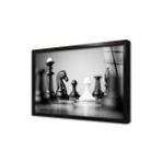 Tablosan Satranç Çerçeveli Cam Tablo 50X70 Cm Ca07245