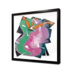 Tablosan Soyut Görsel Çerçeveli Cam Tablo 20X30 Cm Cb24090