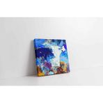 Tablosan Soyut Resim Kanvas Tablo 90 X 90 Cm Kb24216