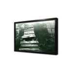 Tablosan Tahtalardan Yapılmış Küçük Köprü Çerçeveli Cam Tablo 60X90 Cm Ca20309