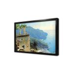 Tablosan Terasta Konuşan İnsanlar Çerçeveli Mdf Tablo 20 X 30 Cm Mb17049