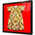 Tablosan Tuğra Ve Kaftan Çerçeveli Cam Tablo