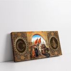 Tablosan Tuğralı Nazar Ayeti Kanvas Tablo