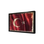 Tablosan Türk Bayrağı Çerçeveli Mdf Tablo 60 X 90 Cm Ma07256