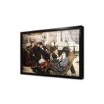 Tablosan Yüzbaşının Kızı Çerçeveli Cam Tablo 20X30 Cm Cb02396