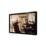 Tablosan Yüzbaşının Kızı Çerçeveli Cam Tablo 50X70 Cm Cb02385