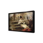 Tablosan Yüzbaşının Kızı Çerçeveli Cam Tablo 60X90 Cm Cb02412