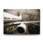 Tabloshop Airplane Uçak 125x80 cm Tablo