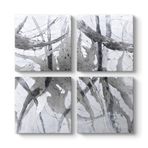 tabloshop Akıl Oyunu Soyut Tablo 63 x 63-4 Parçalı