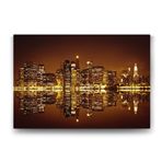 Tabloshop Amerika Metropol 100x70 cm Tablo