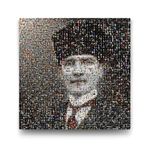 Tabloshop Atatürk Mozaik Resim 40x40 cm Tablo