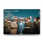Tabloshop Atatürk ün Gözlüklü 140x100 cm Tablo