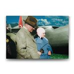 Tabloshop Atatürk ve Sabiha Gökçen 45x30 cm Tablo