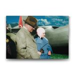 Tabloshop Atatürk ve Sabiha Gökçen 60x40 cm Tablo