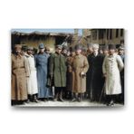 Tabloshop Atatürk Yabancı Devlet Adamları 125x80 cm Tablo
