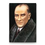tabloshop Atatürk Yağlı Boya Panosu - 50x75cm