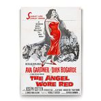 Tabloshop Ava Gardner The Angel Wore Red 100x140 cm Tablo