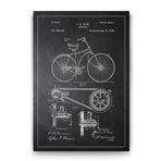 Tabloshop Bisiklet Patenti 80x125 cm Tablo