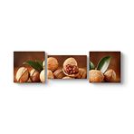 tabloshop Ceviz Panorama Tablo 161 x 50-3 Parçalı