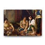 Tabloshop Cezayirli Kadınlar 75x50 cm Tablo