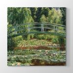 Tabloshop Claude Monet Japanese Footbridge 100x100 cm Tablo