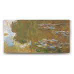 Tabloshop Claude Monet The Water Lily Pond 100x50 cm Tablo