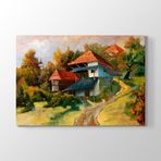 Tabloshop Çoban Ressam Manzara 90x60 cm Tablosu