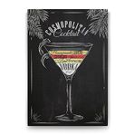 Tabloshop Cosmopolitan Kokteyl Tarifi 80x125 cm Tablo
