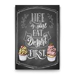 Tabloshop Cupcake Mutfak 60x90 cm Tablo