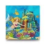 Tabloshop Deniz Kızı 90x90 cm Tablo