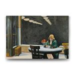 Tabloshop Edward Hopper Automat 90x60 cm Tablo