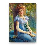Tabloshop Emile Vernon Bir Tatlı Bakış 70x100 cm Tablo
