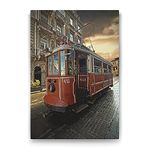 Tabloshop Eski Tramvay 80x125 cm Tablo