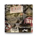 Tabloshop Exit 70x70 cm Tablo