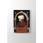 Tabloshop Fatih Sultan Mehmet 50x75 cm Tablo
