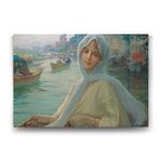 Tabloshop Fausto Zanora Elçinin Kızı 60x40 cm Tablo