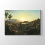 Tabloshop Frederic Edwin Church Pichincha 90x60 cm Tablo