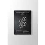 Tabloshop Futbol Topu Patent 100x140 cm Tablo