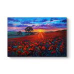 tabloshop Gelincik Yağlı Boya Tablo 60 x 40