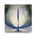 Tabloshop Georgia OKeeffe Blue Line 100x100 cm Tablo
