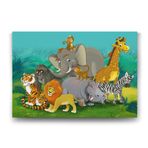 Tabloshop Hayvanlar Alemi 75x50 cm Tablo