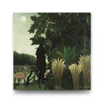 Tabloshop Henri Rousseau Snake Charmer 60x60 cm Tablo
